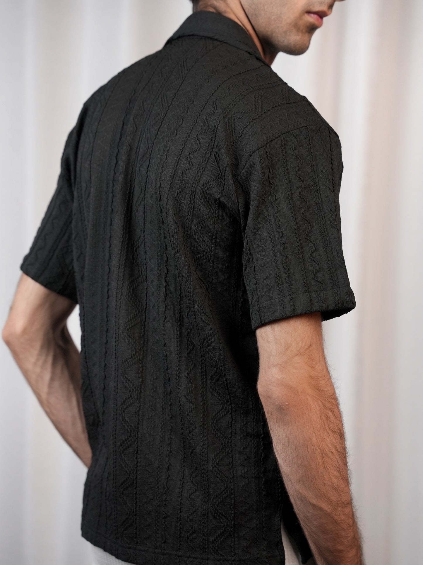 MIDNIGHT GROVE CUBAN SHIRT