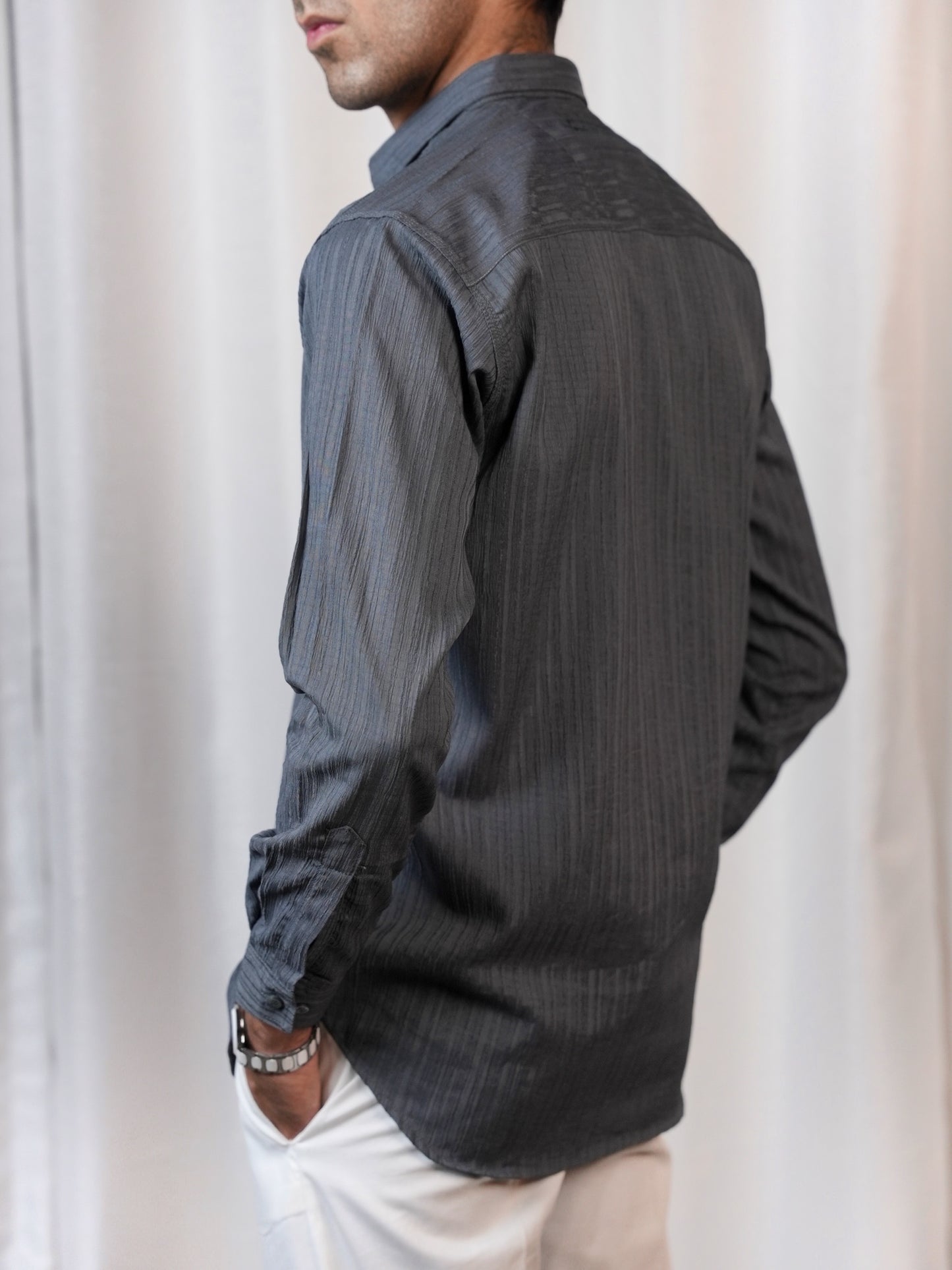 GREYSTONE TEXTURED SHIRT