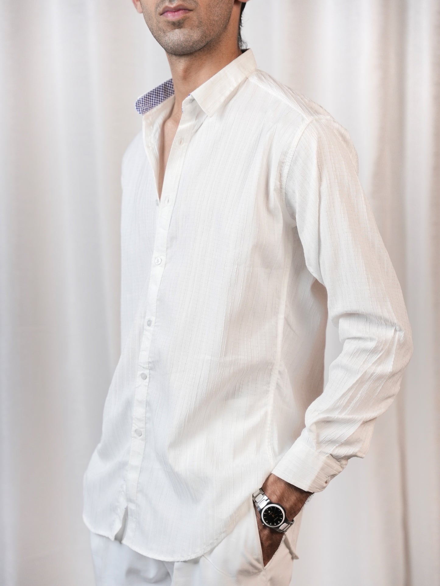 WHITESTONE TEXTURED SHIRT