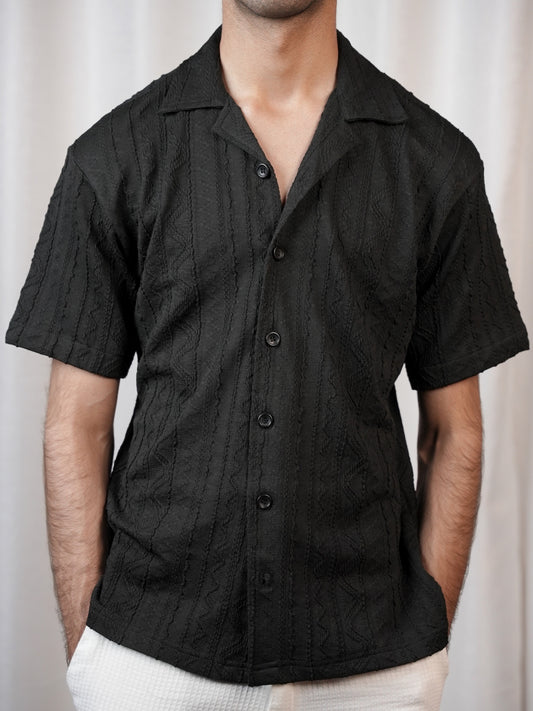 MIDNIGHT GROVE CUBAN SHIRT