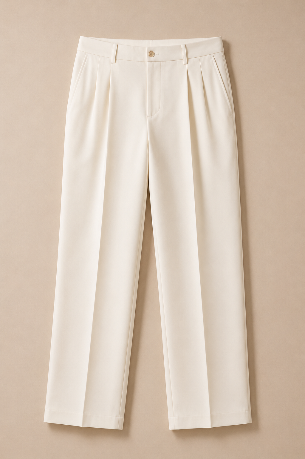 White Milano Pleated Pant