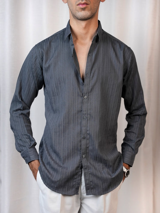 GREYSTONE TEXTURED SHIRT