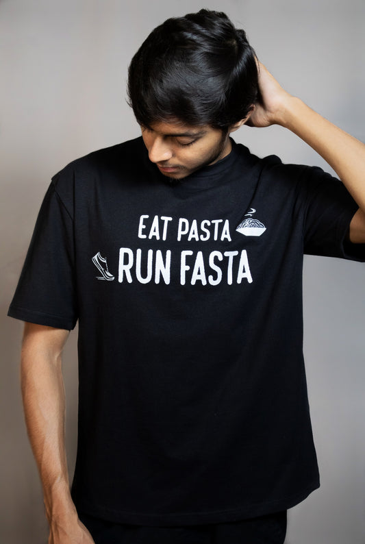 PASTA GRAPHIC-TEE | BLACK